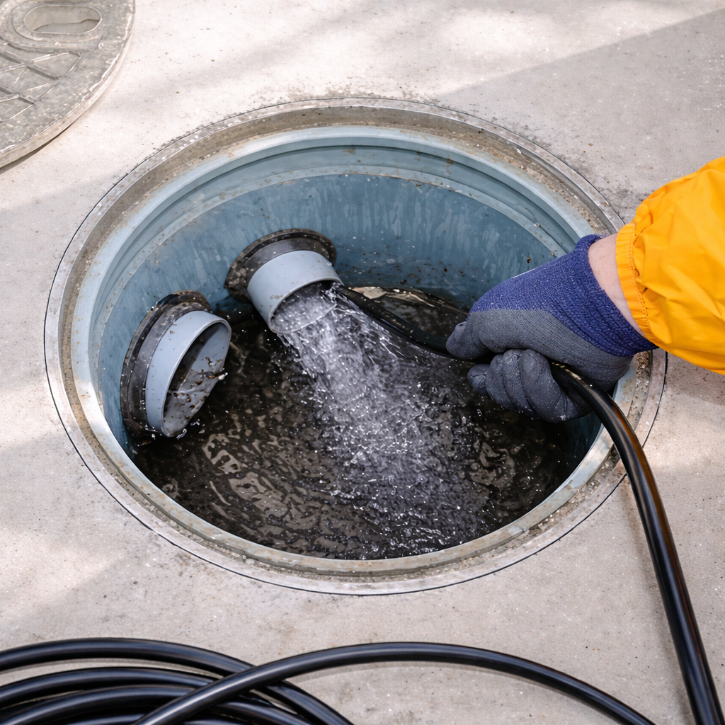 BOREWELL ( MUD ) CLEANING