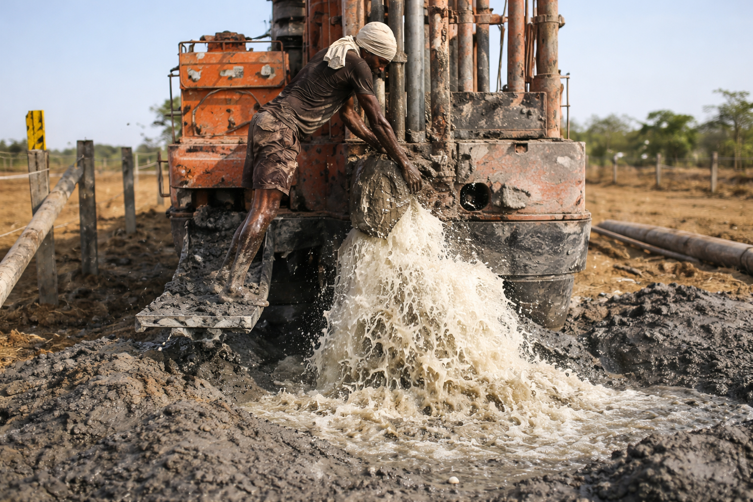 BOREWELL COMPRESSOR DRILLING