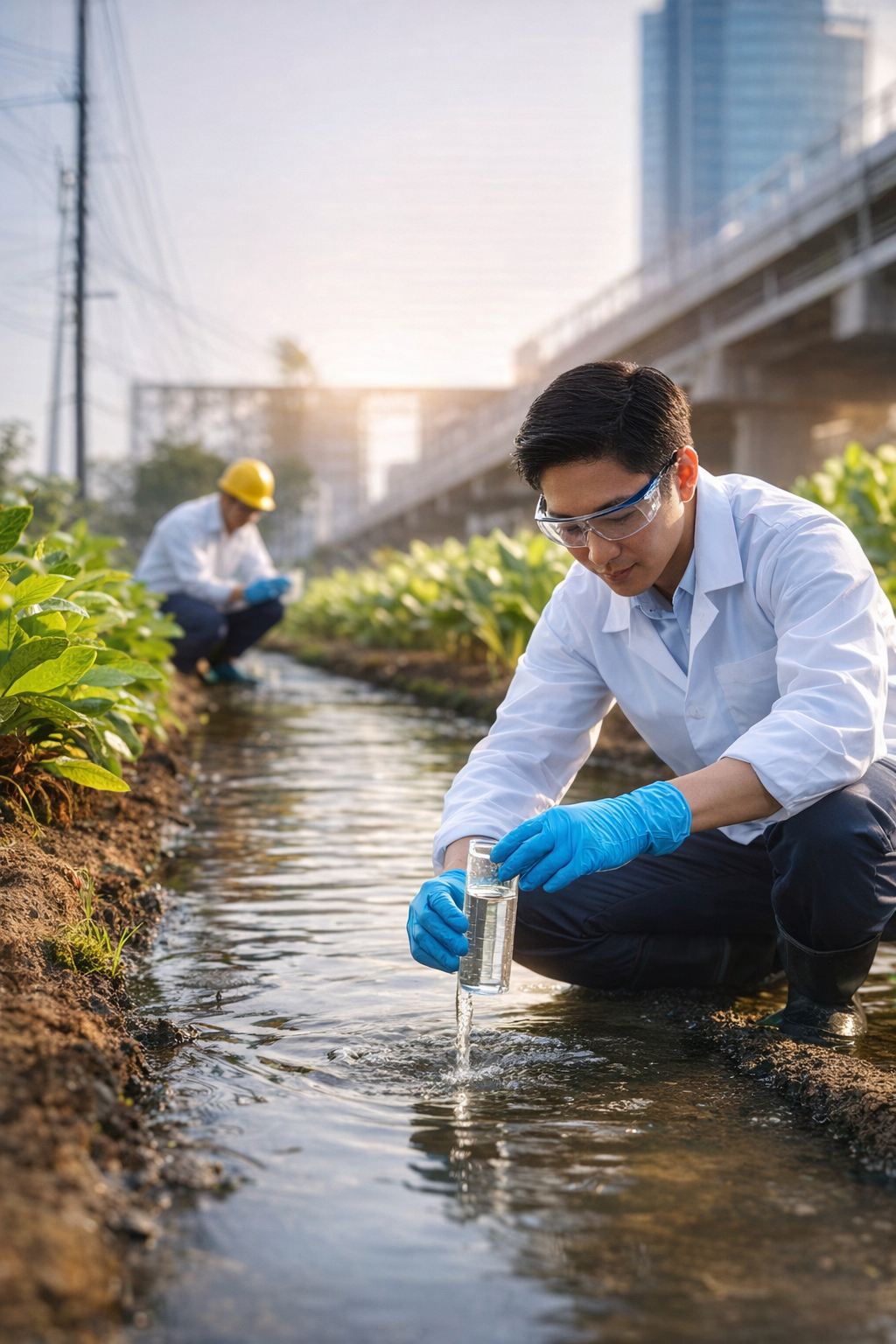 COMMERCIAL USING WATER YIELD TEST