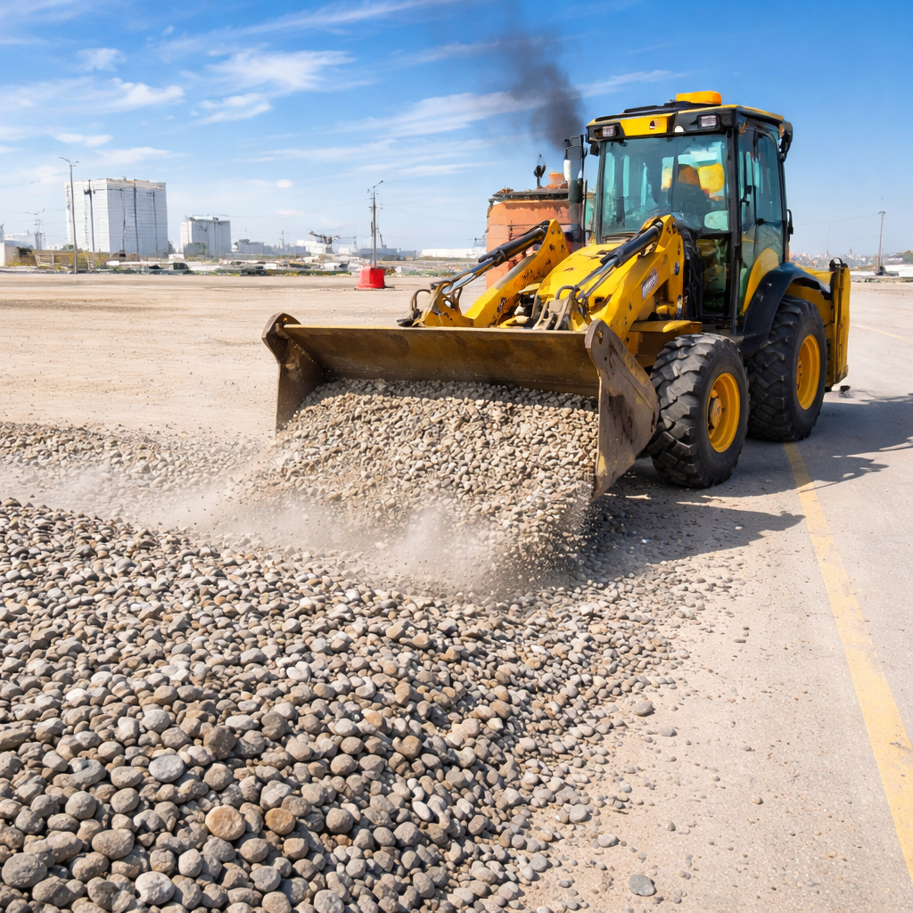 INDUSTRIAL USING PEBBLES