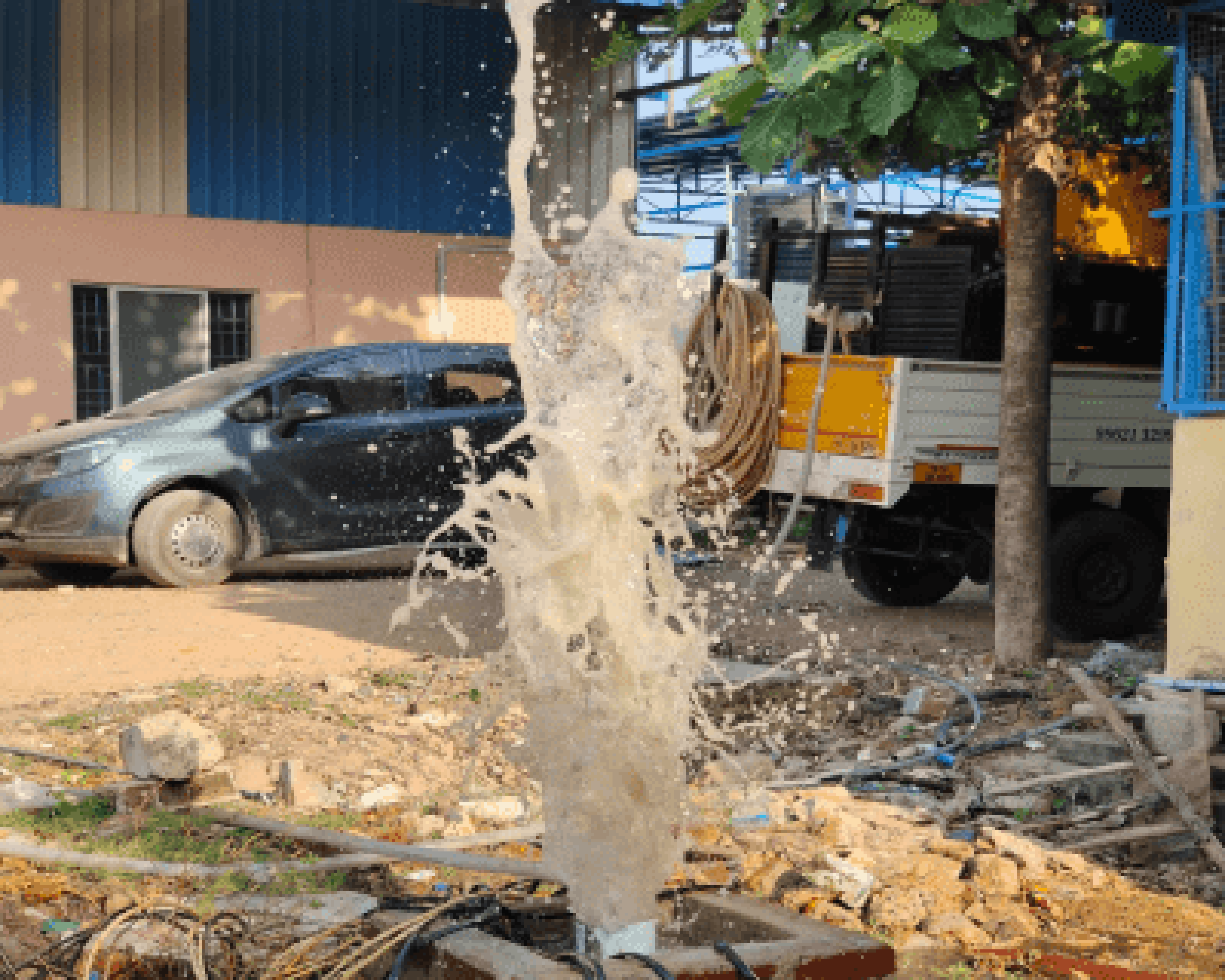 NEW BOREWELL CLEANING