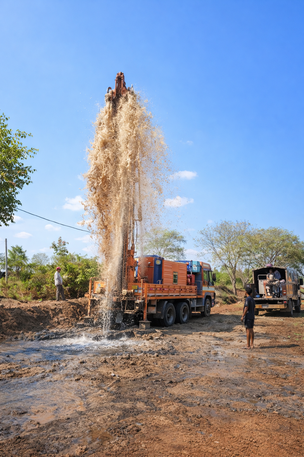 BOREWELL HIGH COMPRESSOR DRILLING SERVICES