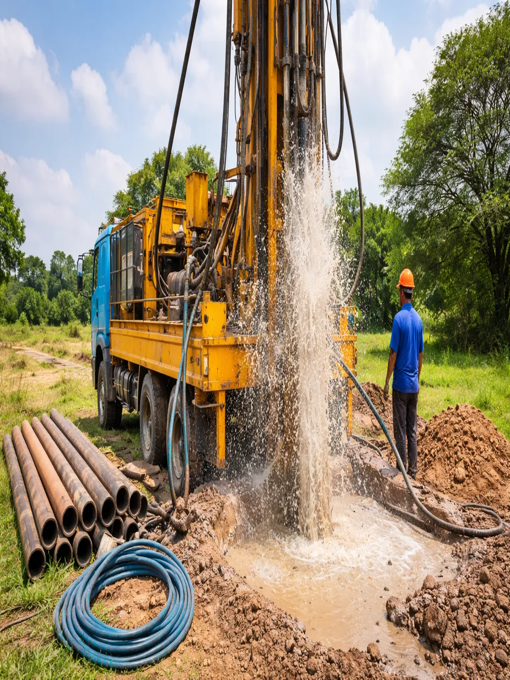 AGRICULTURE BOREWELL INSTALLATION OF PUMPS