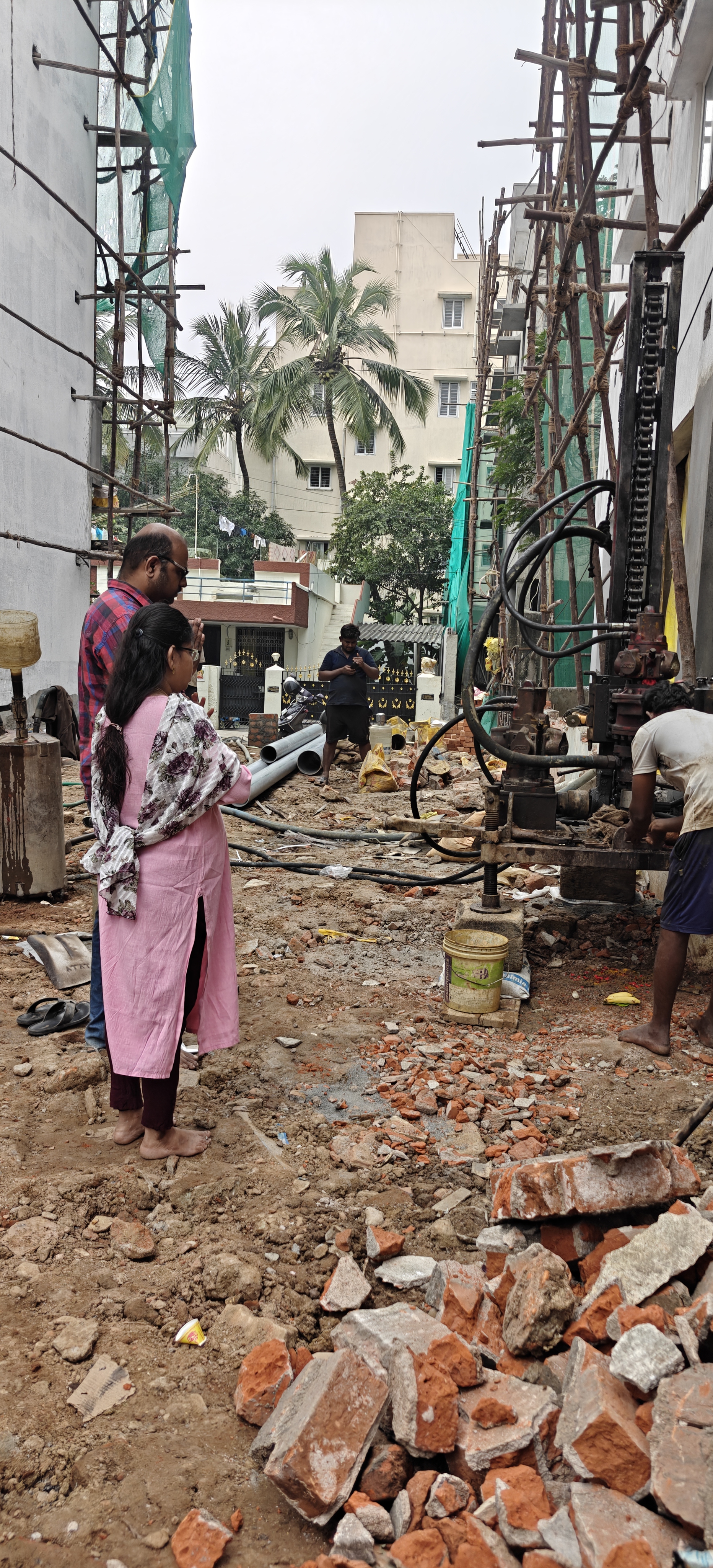 BOREWELL WATER YIELD TEST