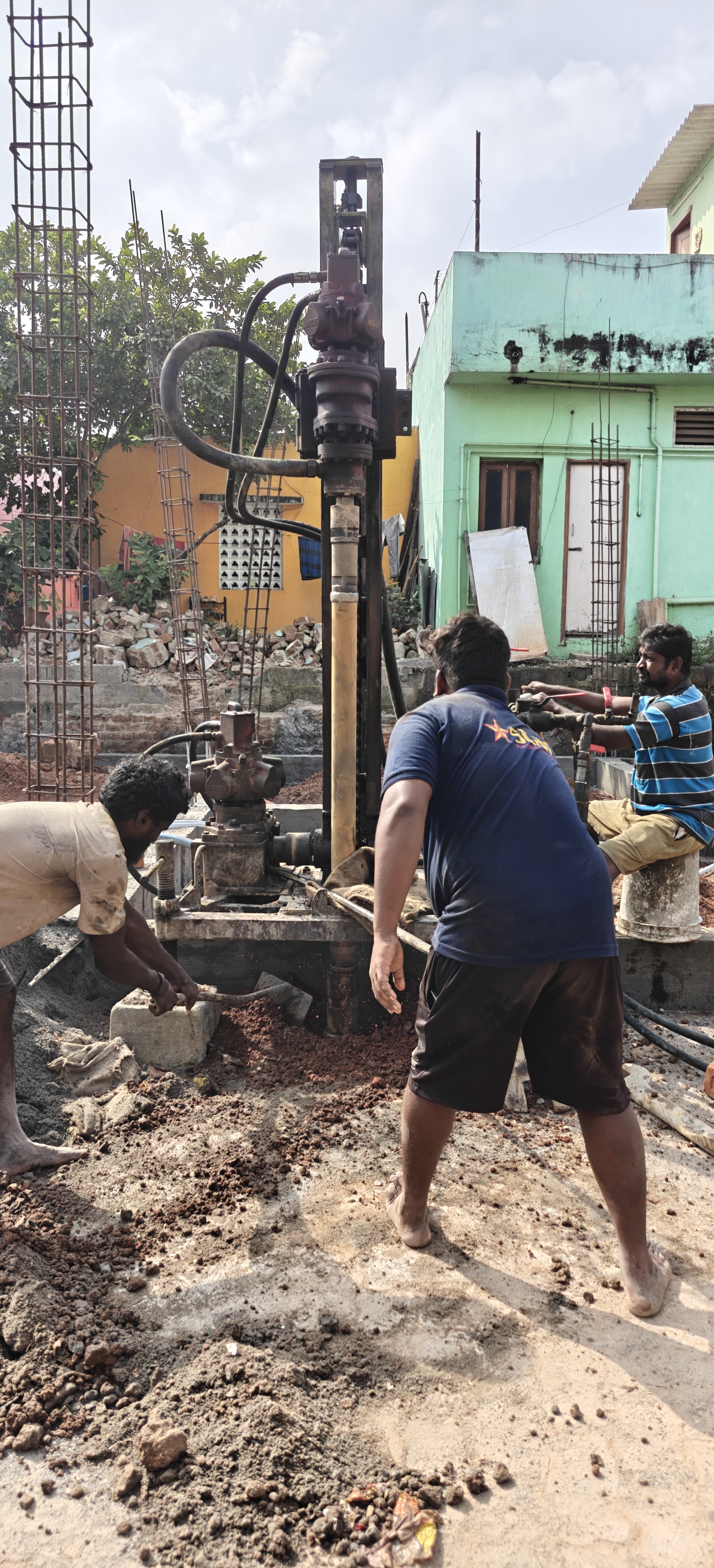 BOREWELL WATER YIELD TEST
