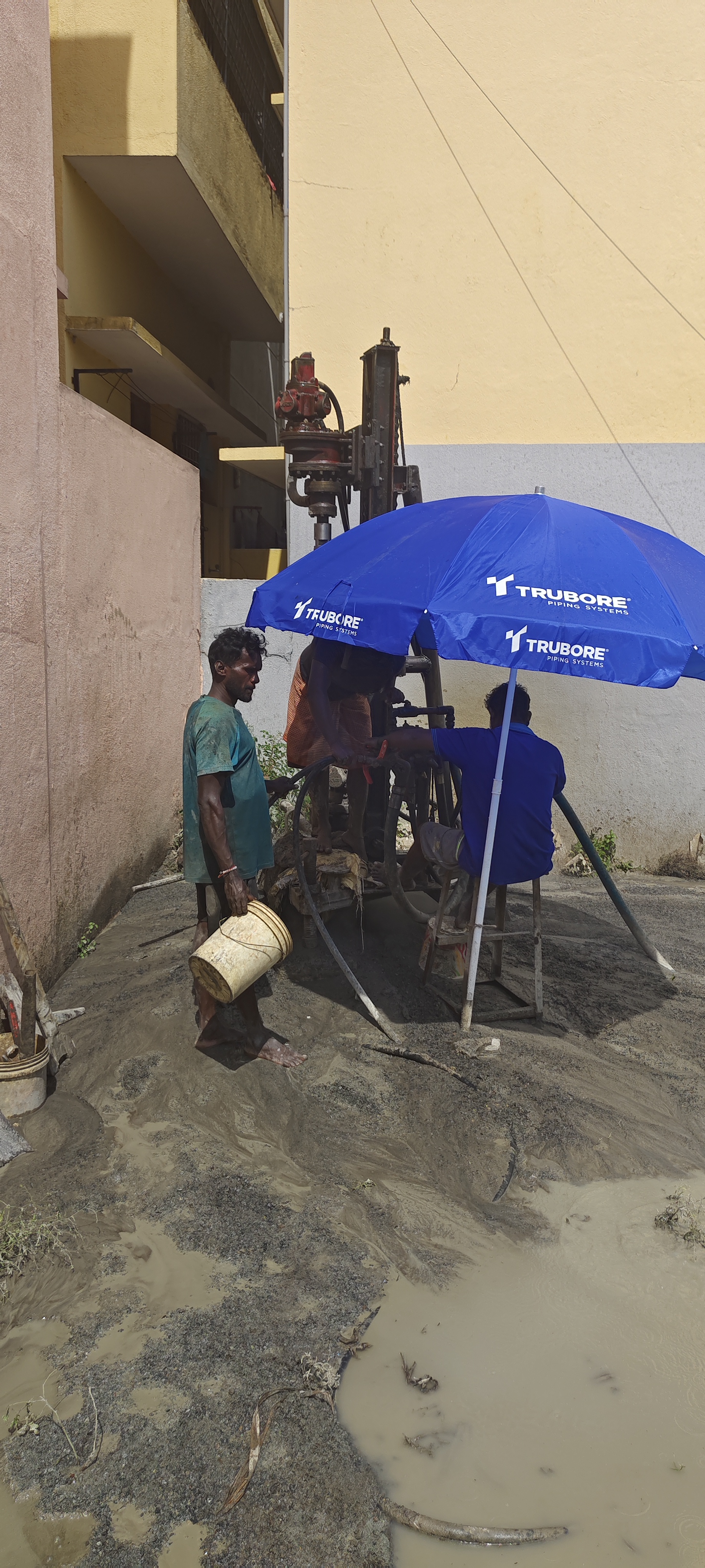 BOREWELL WATER YIELD TEST