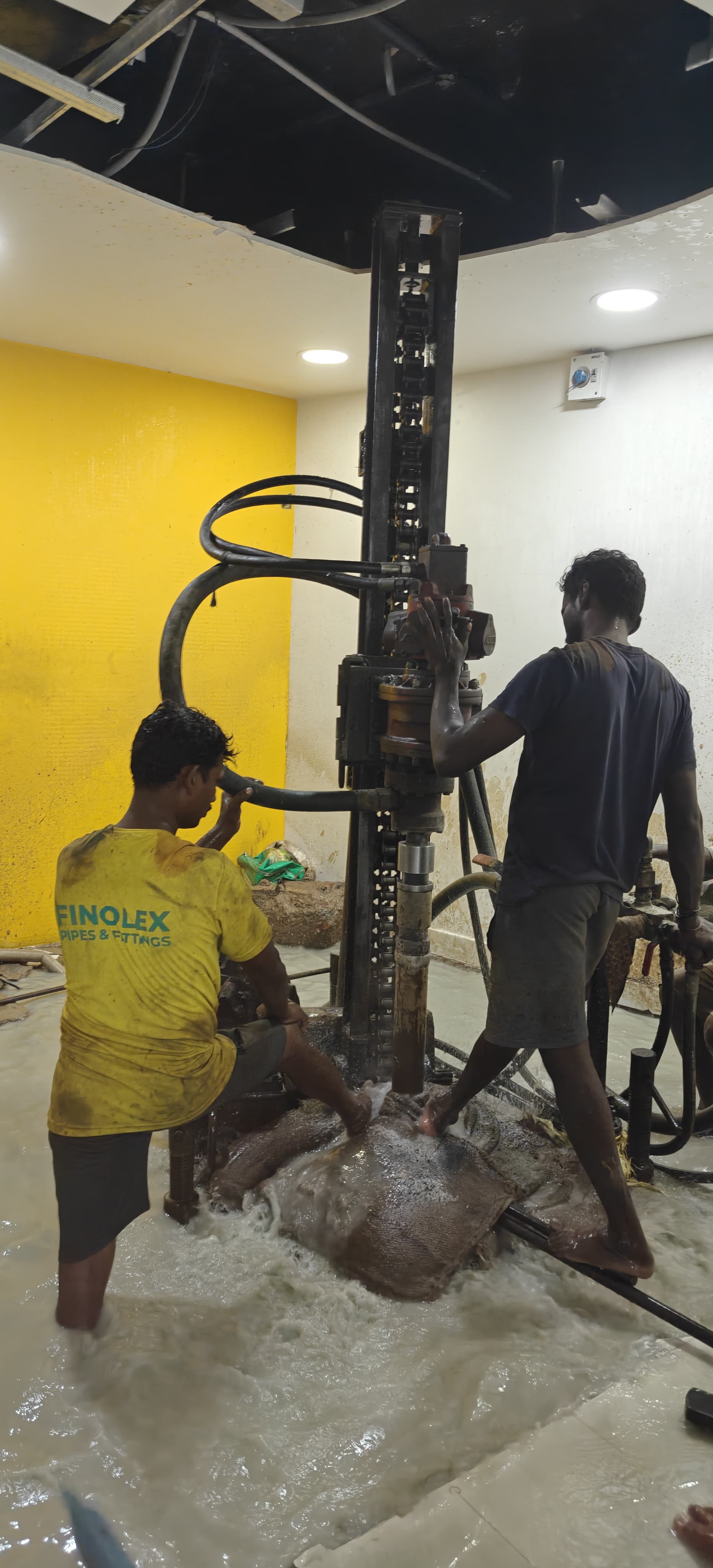 INDUSTRIAL BOREWELL GROUNDWATER SURVEY